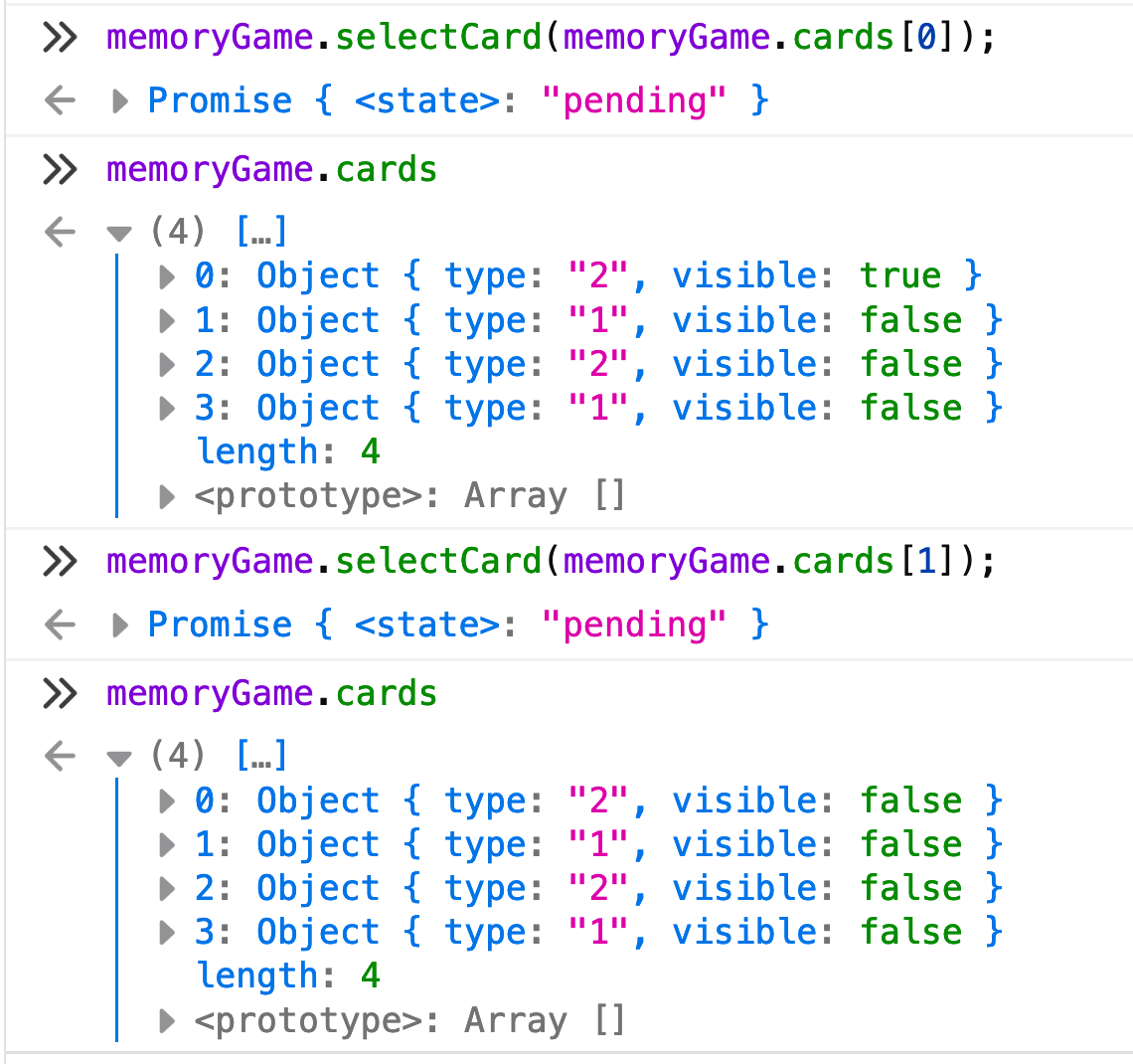 Memory Game Example 2